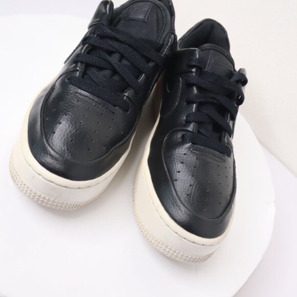 NIKE W AF1 SAGE LOW BLCK/BLCK-WHITE [AR5339 002] size us 7 - Picture 2 of 10